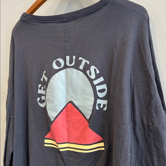 Free People Movement Victory Lap Graphic LS Tee - Picture 7 of 8